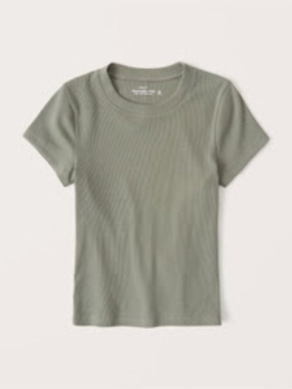 Women's Short-Sleeve Ribbed Tee